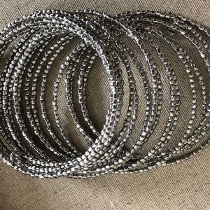 Stella & Dot silver Bardot bracelet